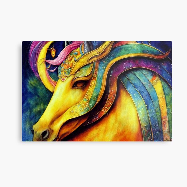 Aperçu de l'œuvre Cheval oriental fantaisiste 01 créée et vendue par WhimsicalHorse.
