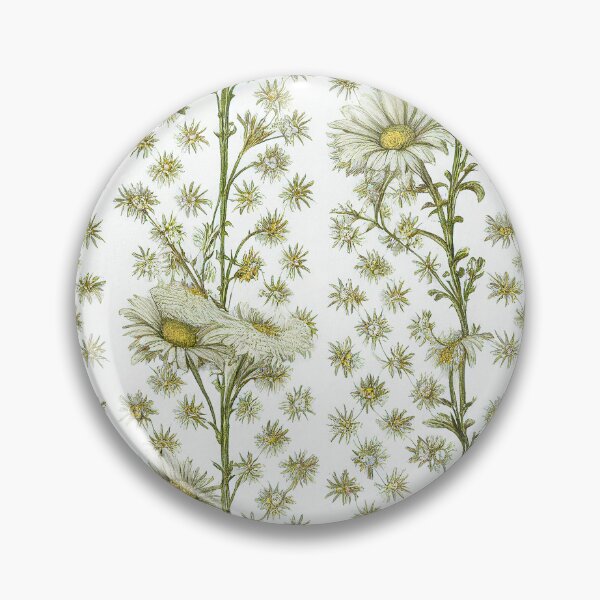 Item preview,  Antique Vintage White Ivory Daisy Ditsy Floral  designed and sold by VintageFlorals.