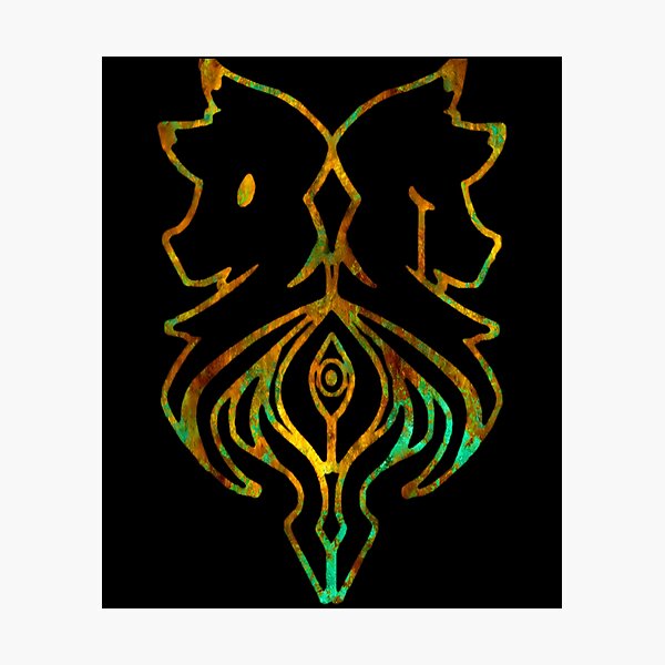 Item preview, Logotipo de Aaron Lycan, brillo dorado clásico designed and sold by bonurasuliaj.