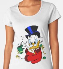 Scrooge McDuck Women's Premium T-Shirt
