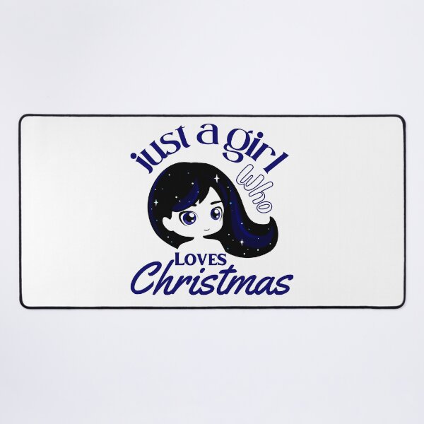 Item preview, Just a Girl Who Loves Christmas designed and sold by PRETTY-PEARLS.