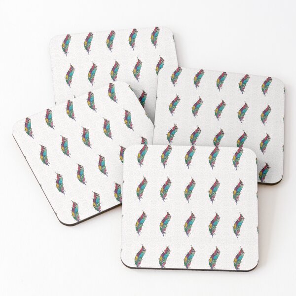 Item preview, Random bird feather batik designed and sold by tajudin90.