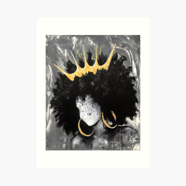 Naturally Queen III Art Print