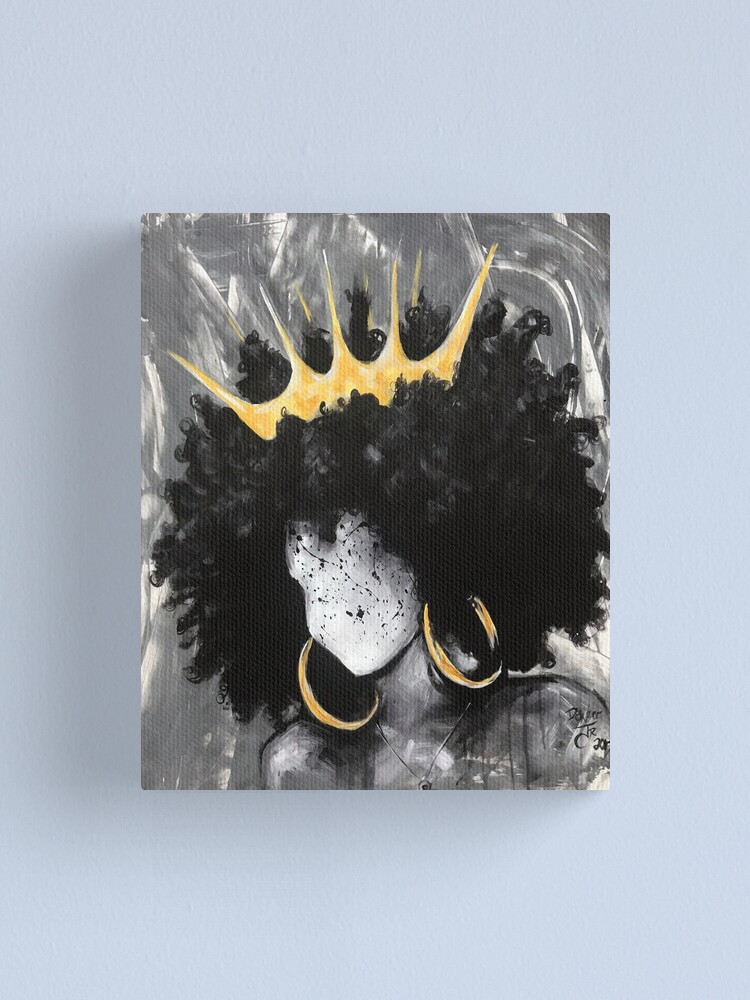 Alternate view of Naturally Queen III Canvas Print