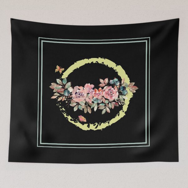 Item preview, Flower in a golden frame designed and sold by Bhavna111.