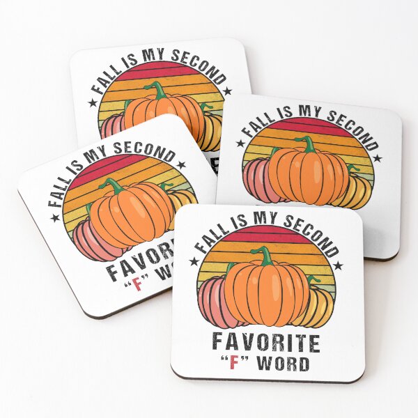 Item preview, Fall Is My Second Favorite F Word - Fall Season Funny Saying designed and sold by Mehdi Elkhemlichi.