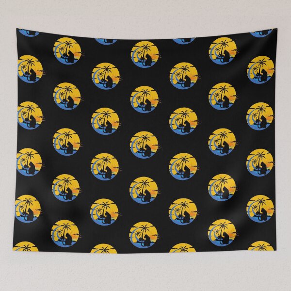 Item preview, Happy Cat Watching Sunset designed and sold by The Love Quill.