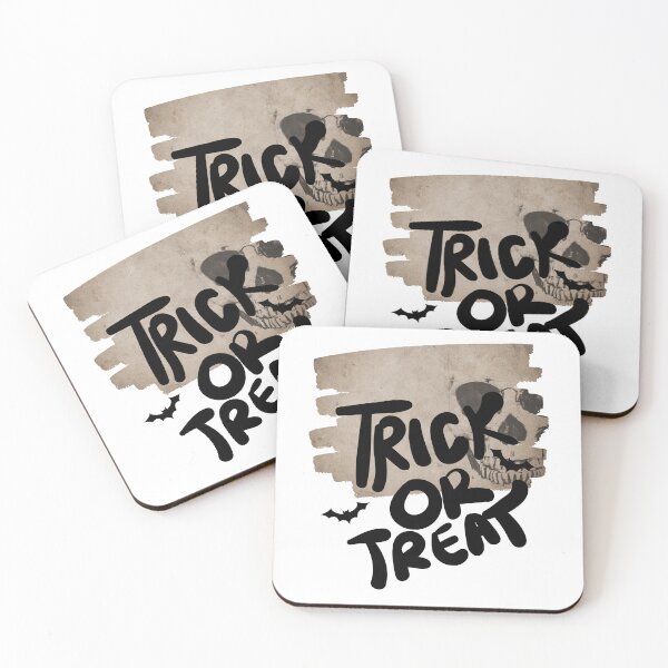 Item preview, Happy Halloween Trick or Treat & Skull Design designed and sold by WBP Mart.