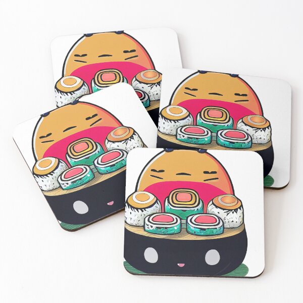 Item preview, sushi friends #2 designed and sold by dozydonut.