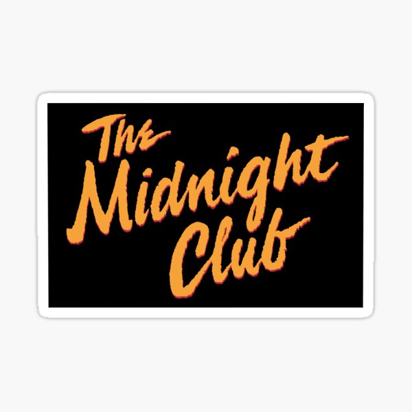 "The midnight club logo" Sticker for Sale by dylego | Redbubble