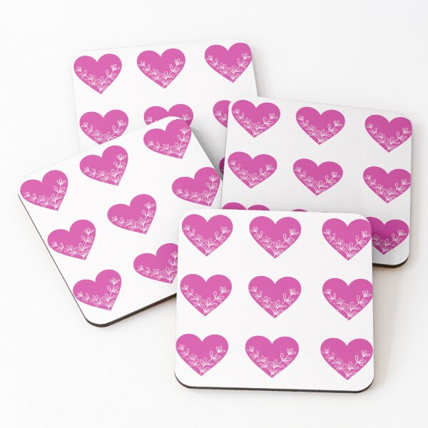Item preview, Pack of purple hearts designed and sold by Stickernpattern.