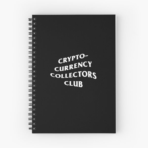 Artikelvorschau, Cryptocurrency Collectors Club - Weißer Text entworfen und verkauft von neonxiomai.