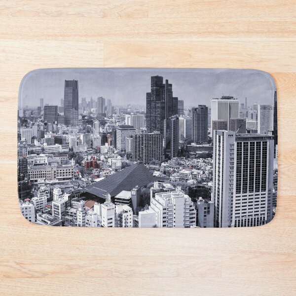 Item preview, Urban Building Reiyūkai Roppongi Tokyo Japan Art Print - Night Color designed and sold by XIX361ART.