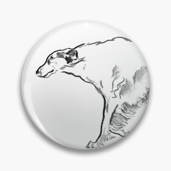Item preview, Borzoi Drawing designed and sold by douglasrickard.