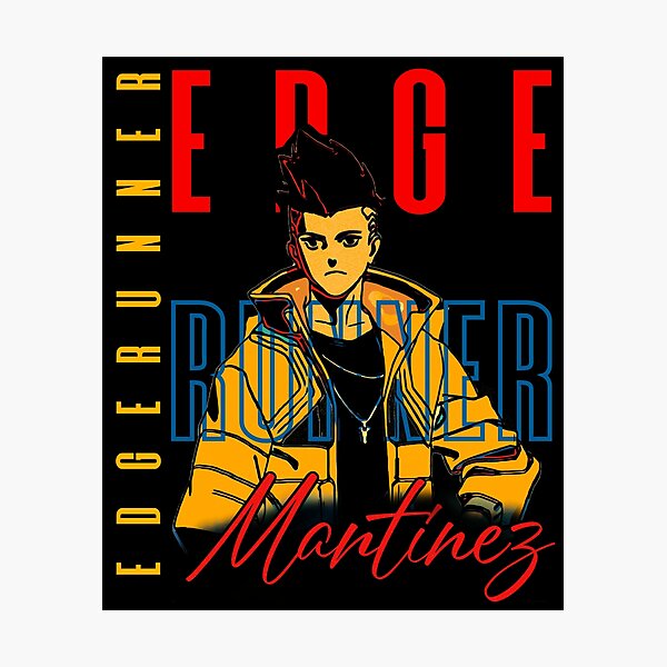 Item preview, Edgerunner Martinez, gift for cyberpunk fan designed and sold by mwebba2005.