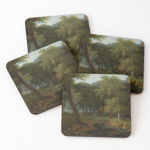 Item preview, Woodland Scene with Nymphs and a Herm | Jean-Victor Bertin | 1810 Landscape Art designed and sold by CJET.