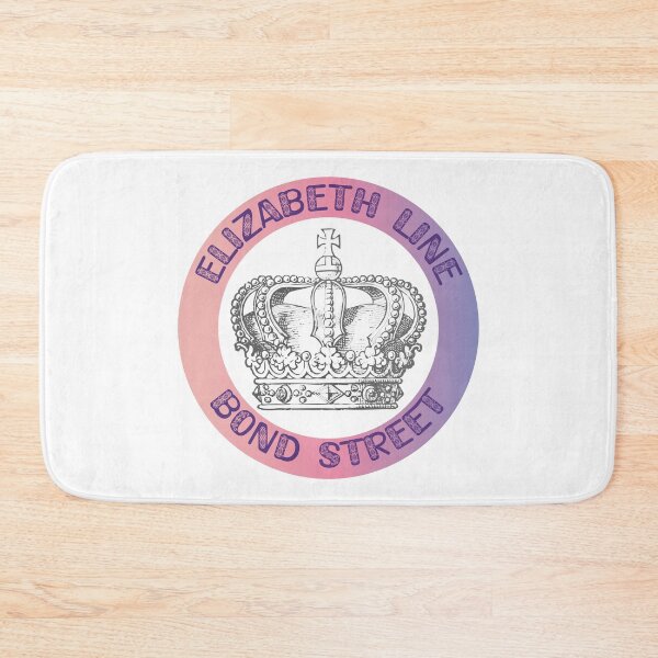 Item preview, Bond Street Elizabeth Line with Crown designed and sold by LoloTrends.