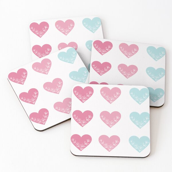 Item preview, Pack of colourful hearts designed and sold by Stickernpattern.
