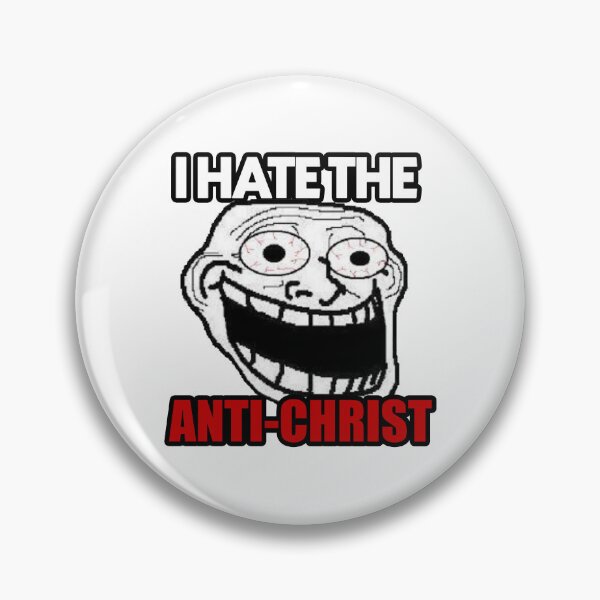 Artikelvorschau, ICH HASSE DAS ANTI-CHRISTLICHE MEM entworfen und verkauft von TrenderDesigns.