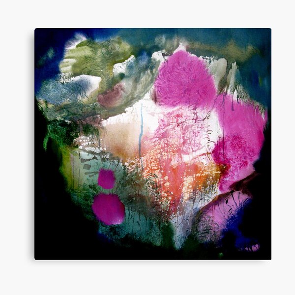pink floating feelings 2 Canvas Print