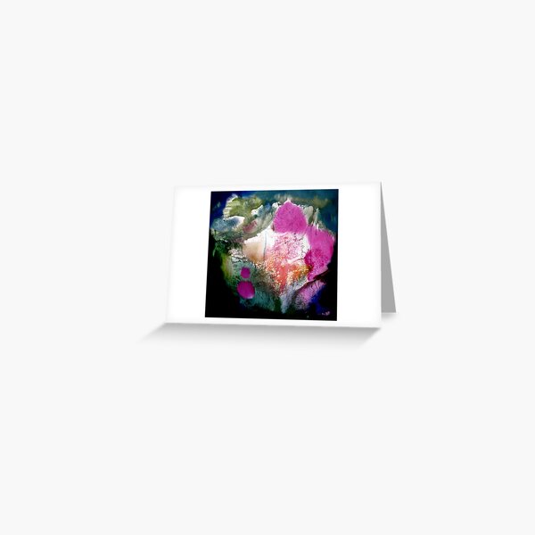 pink floating feelings 2 Greeting Card