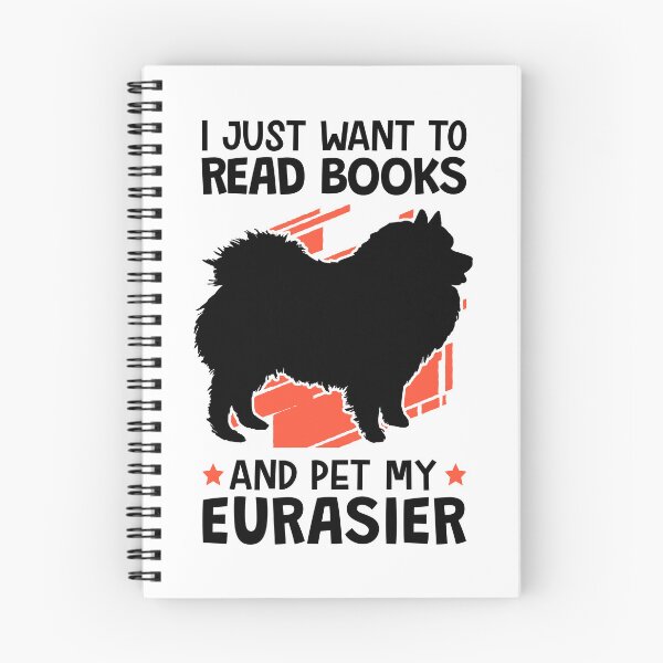 Item preview, Reading books and petting Eurasiers designed and sold by madgrfx.