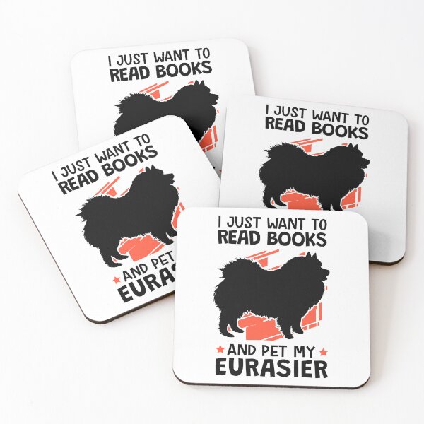 Item preview, Reading books and petting Eurasiers designed and sold by madgrfx.
