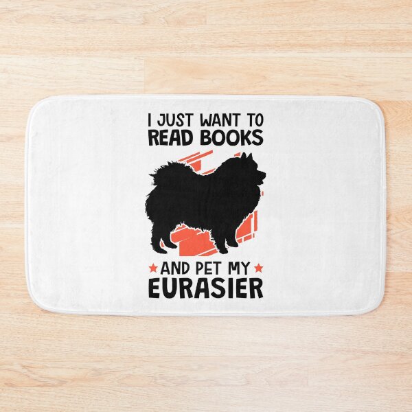 Item preview, Reading books and petting Eurasiers designed and sold by madgrfx.