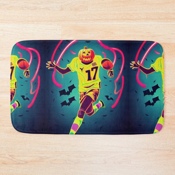 Item preview, Fun pumpkin playing basketball with bats designed and sold by ComicsFactory.
