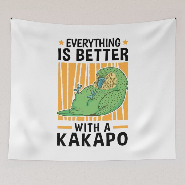 Item preview, Everything is better with Kakapo flightless parrot designed and sold by madgrfx.