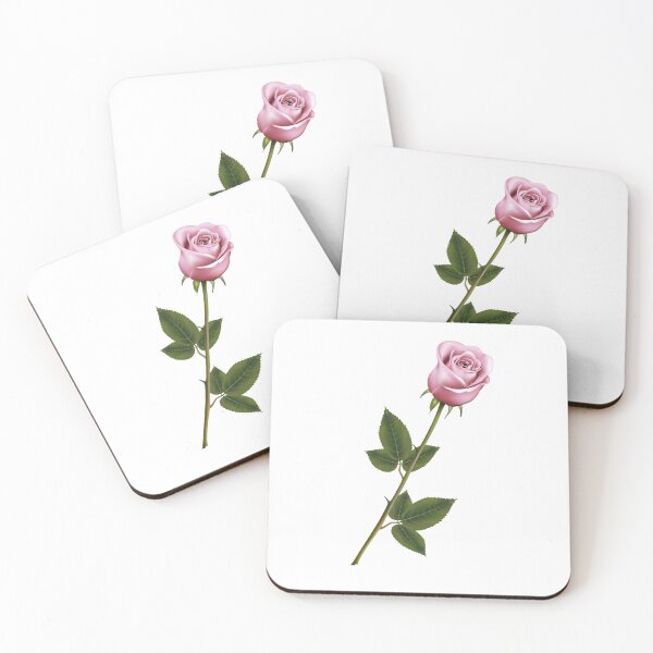 Item preview, Pink rose flower designed and sold by The Love Quill.