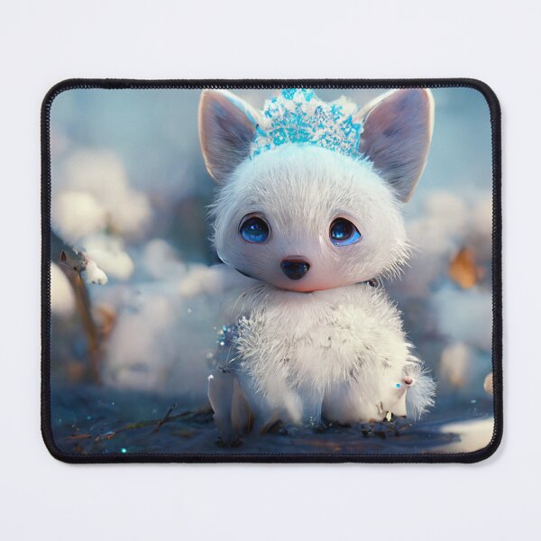Item preview, Arctic Baby Snow Fox. Adorable Baby Snow queen fox designed and sold by Pet Shelter.