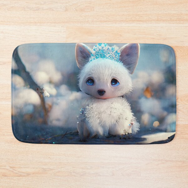 Item preview, Arctic Baby Snow Fox. Adorable Baby Snow queen fox designed and sold by Pet Shelter.