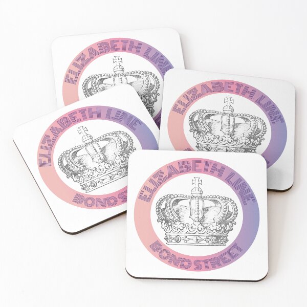 Item preview, Bond Street Elizabeth Line  with Crown designed and sold by LoloTrends.