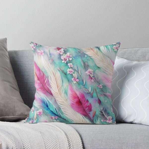 Item preview, Soft Feathers and Blossoms designed and sold by Zemracreative.