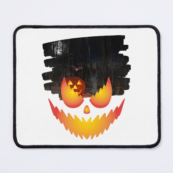 Item preview, Happy Halloween Scary Face Pumpkin Background Design designed and sold by WBP Mart.