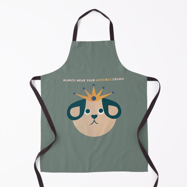 Item preview, Always Wear Your Invisible Crown <3 - Green Background designed and sold by Latoblooms.