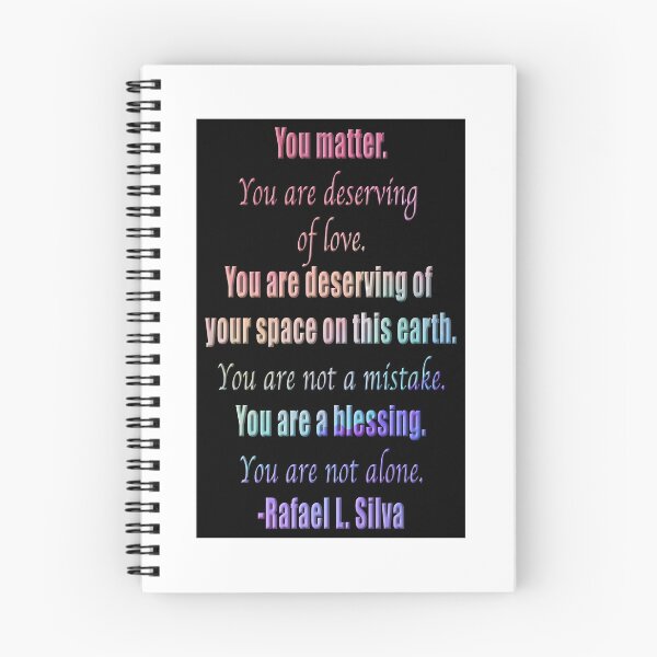 Item preview, You Matter (Rafael L. Silva) designed and sold by itsechomusic.