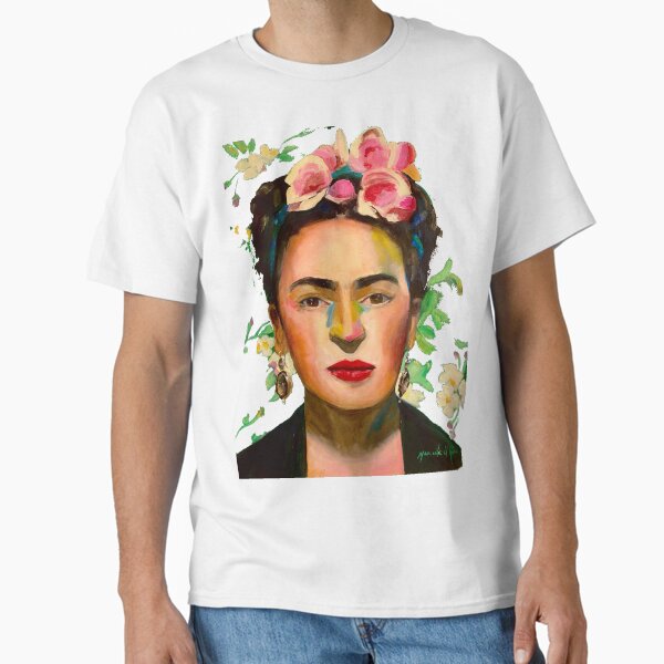 Frida Kahlo Green Classic T-Shirt
