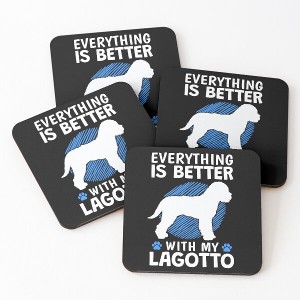 Item preview, Everything is better with Lagotto Romagnolo truffle dog designed and sold by madgrfx.