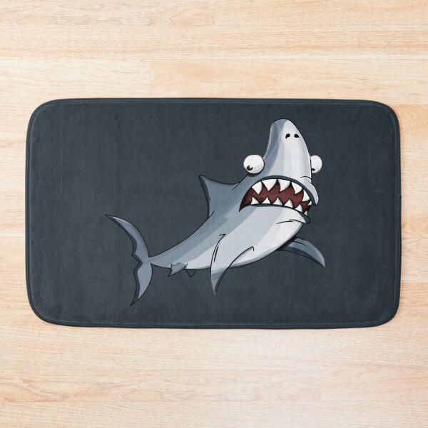 Item preview, Baby blue evil shark designed and sold by QUALITY-ZONE.