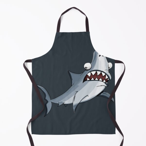 Item preview, Baby blue evil shark designed and sold by QUALITY-ZONE.