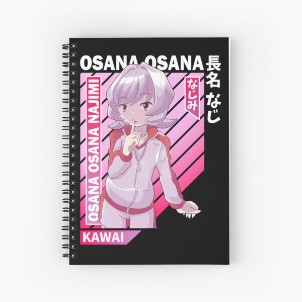 Najimi osana San sticker valentines Spiral Notebook for Sale by sagecream