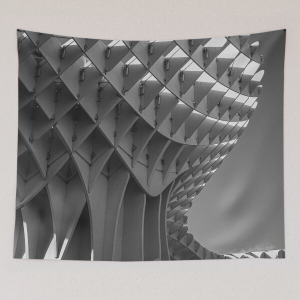 Item preview, Metropol Parasol Seville BnW designed and sold by designbymarcs.