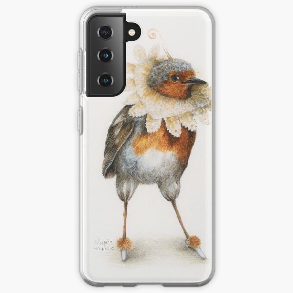 Jacobean Robin Funda blanda para Samsung Galaxy