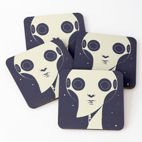Item preview, Friendly alien space invader designed and sold by mrlongfield.
