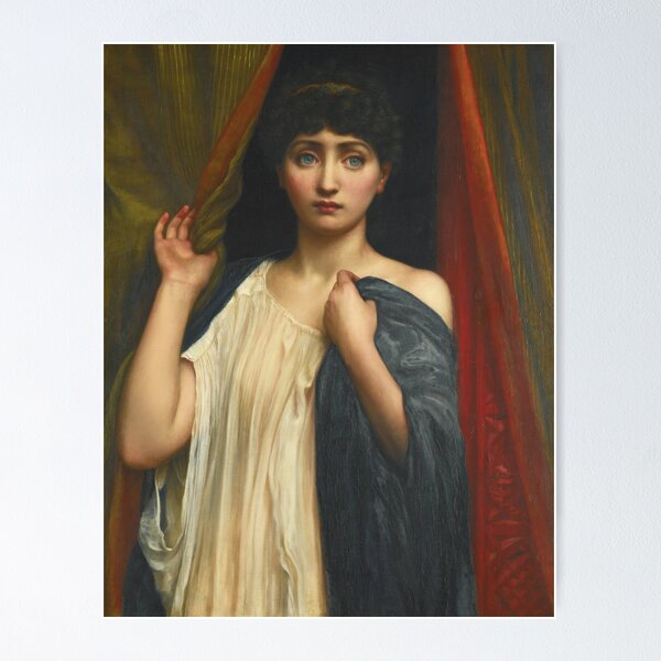 Item preview, Cressida | Edward John Poynter | 1887 Pre-Raphaelite Art designed and sold by CJET.