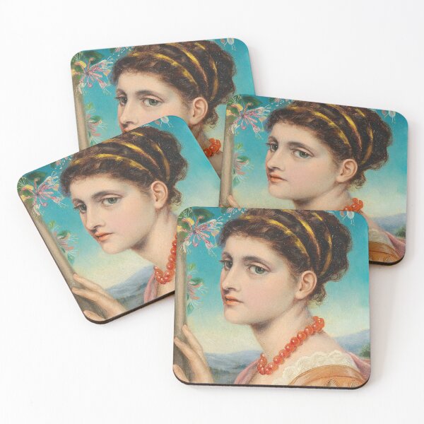 Item preview, Daydreaming | Emma Sandys | 1870 Pre-Raphaelite Art designed and sold by CJET.