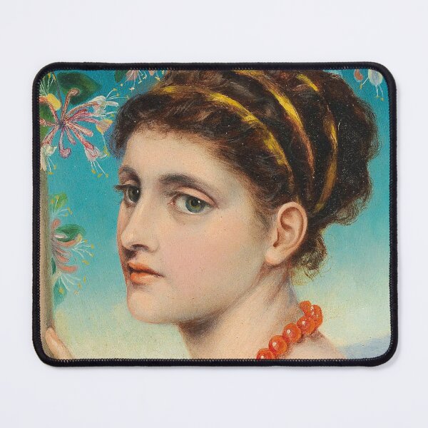 Item preview, Daydreaming | Emma Sandys | 1870 Pre-Raphaelite Art designed and sold by CJET.