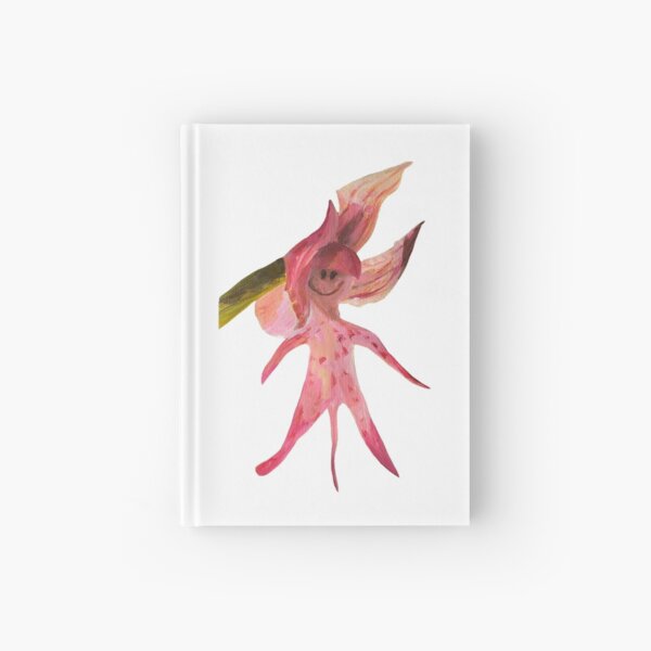 Pink Orchid Hardcover Journal